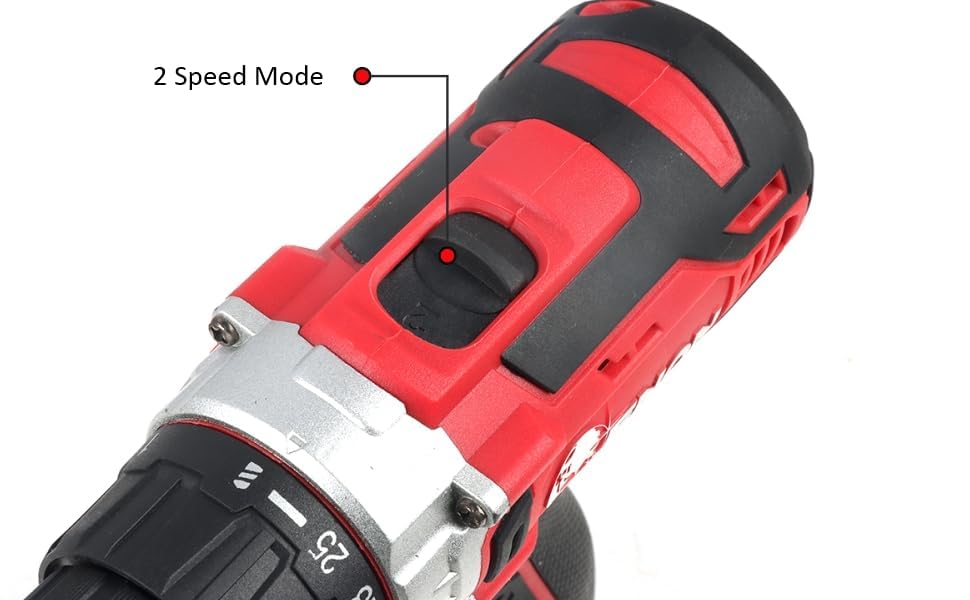 ENON 12V Cordless Drill Machine Kit Set With 86Pcs Powerful 300W Motor,2 Modes Of Speed,420-1500Rpm,Cordless Drilling Machine For Home Use Perfect For Drilling Wood,Metal (Xe-Cd1211),Multicolor