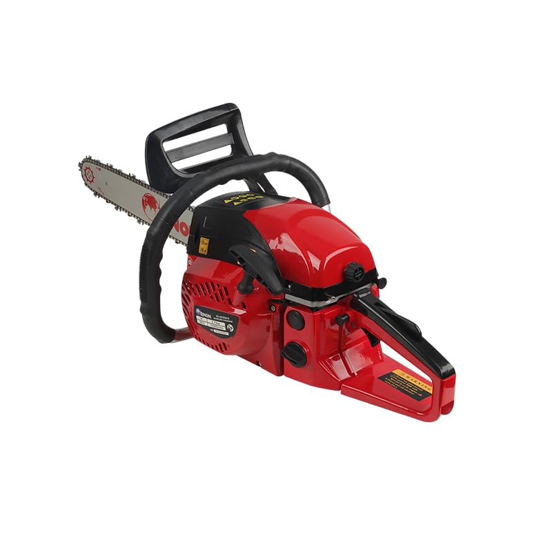 ENON Gasoline 5818 Chainsaw 18inch 2700W 3000RPM, Engine Displacement 58CC Chainsaw, Woodcutting Saw for Farm, Garden and Ranch with Tool Kit (XE-GCS)