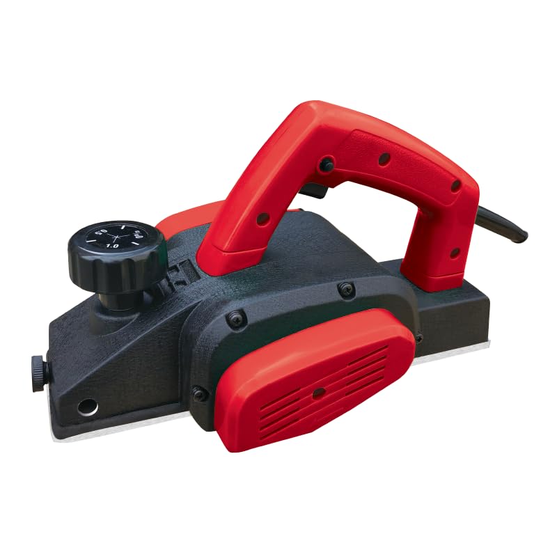 ENON 600W Electric Wood Planer Machine, 82mm Width, 16000RPM, for Carpentry, Interior Designing & Construction Application for Home, DIY & Professional Use, Woodworking Tool (XE-8201)