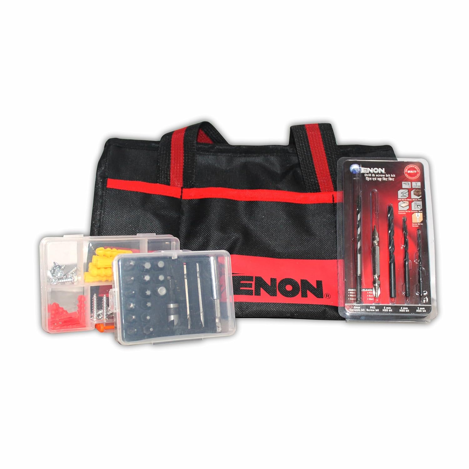 Enon Cordless Drill Kit Set | Drill Kit Set for Home Use
